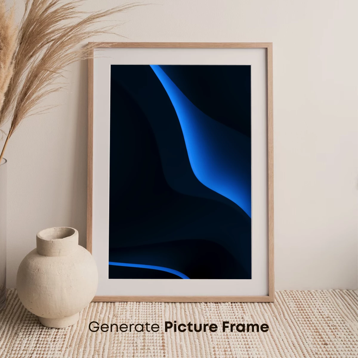 Ethereal Blue Waves: A Digital Odyssey - Image 7