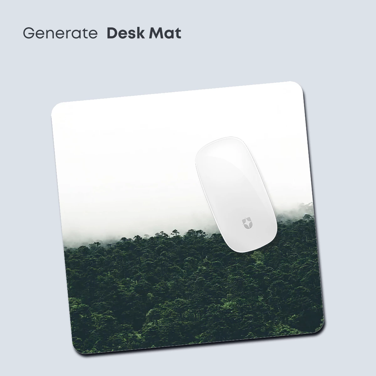 Misty Forest Canopy: A Serene Green Horizon - Image 4