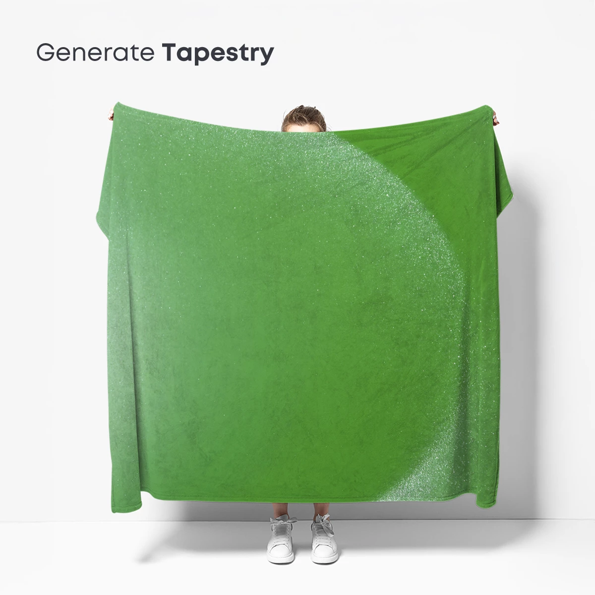 Green Swirl Elegance: Abstract Flow - Image 5