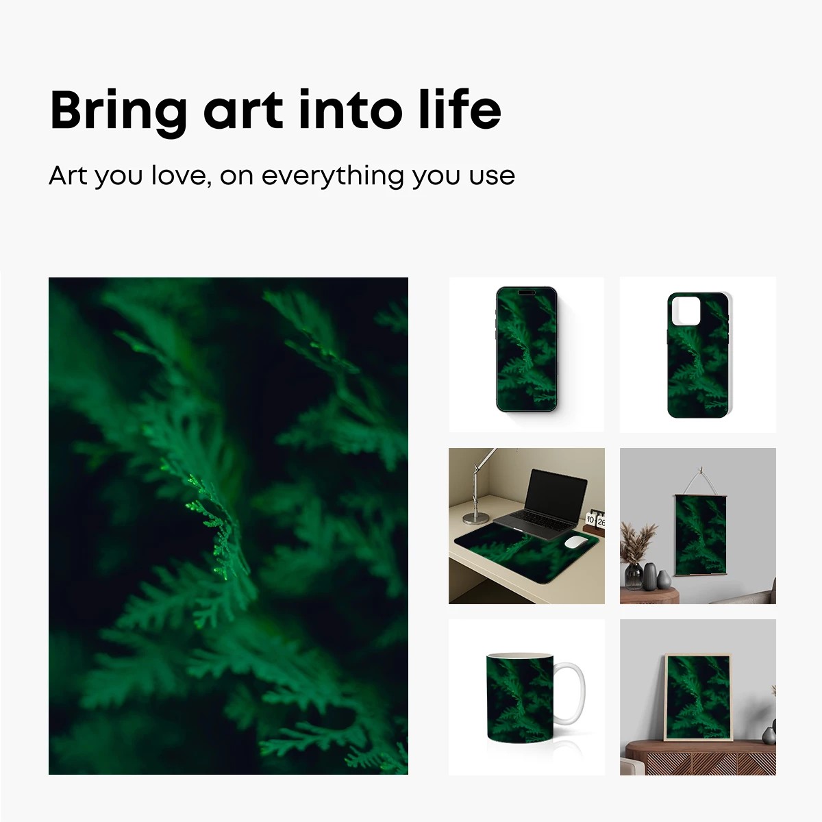 Emerald Fern Whisper: Nature's Soft Touch