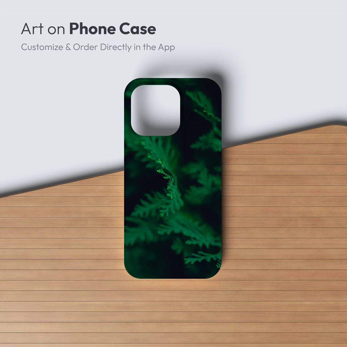 Emerald Fern Whisper: Nature's Soft Touch - Image 2