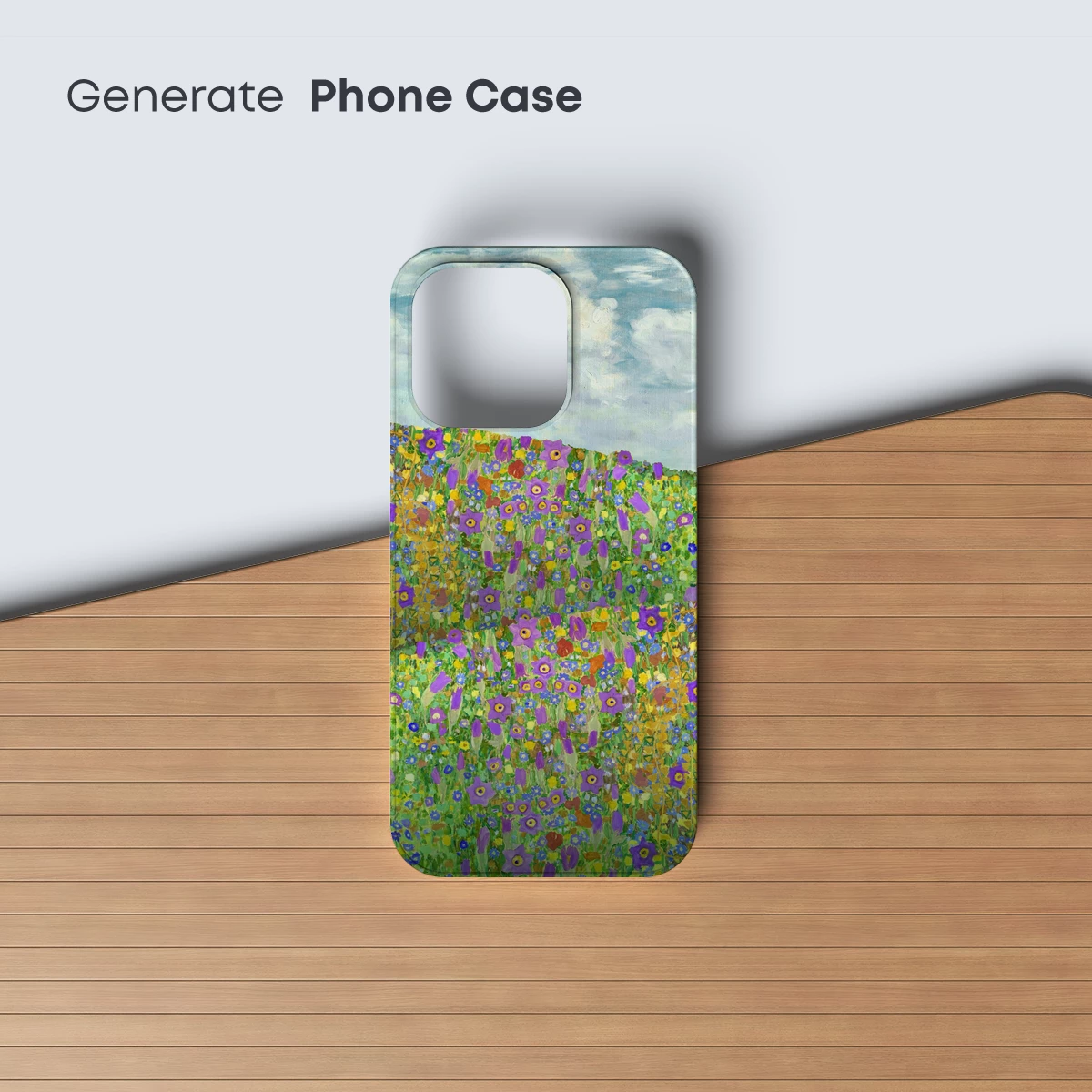 Garden of Purple Dreams: Klimt-Inspired Floral Symphony - Image 3