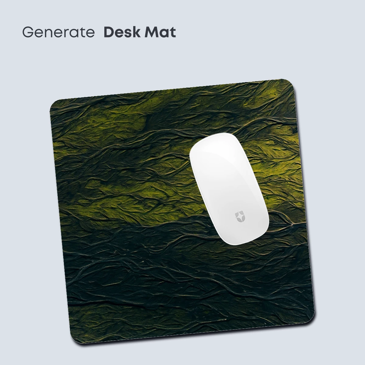 Ethereal Terrain: Woven Earth in Verdant Hues - Image 4