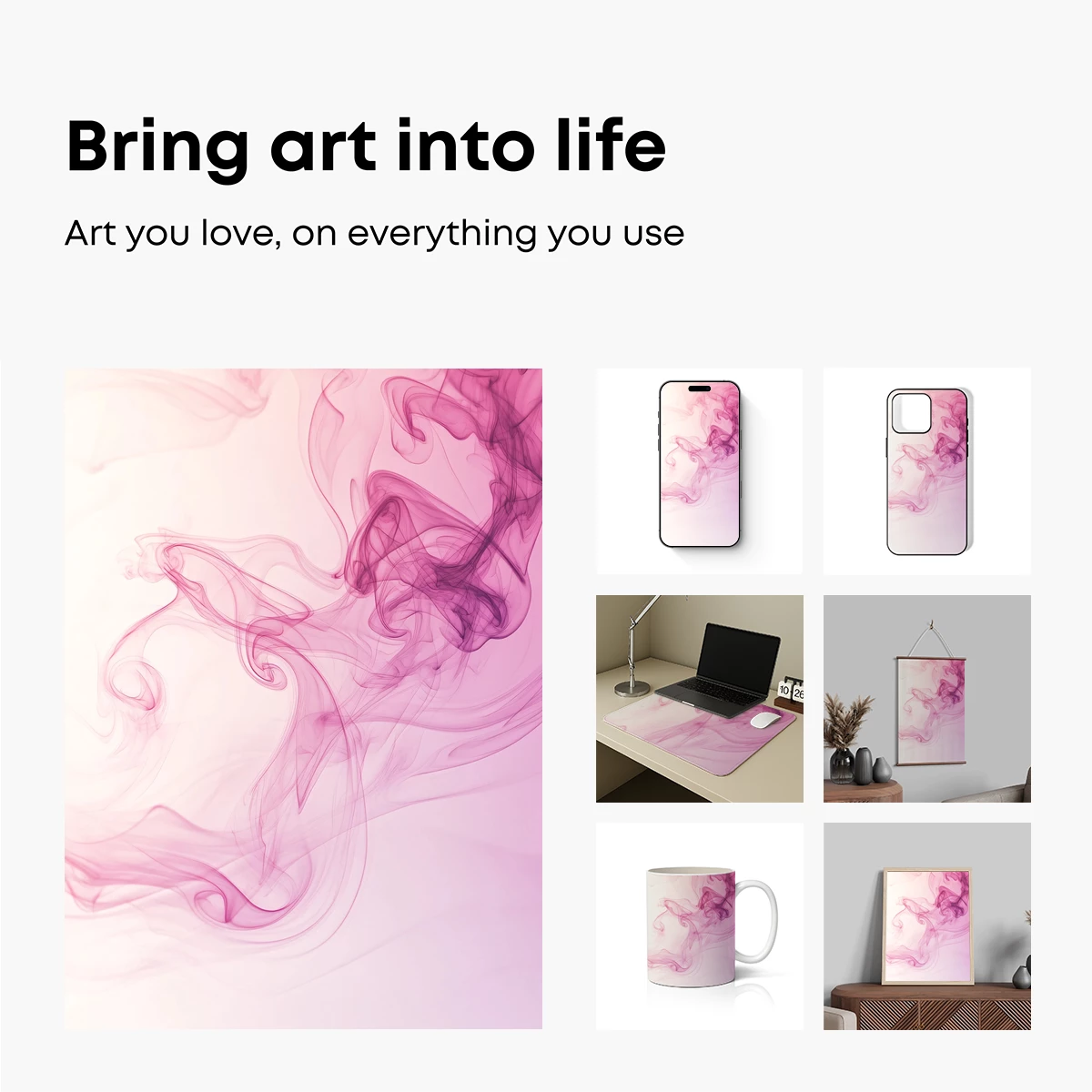 Ethereal Pink Smoke Dance - Image 2