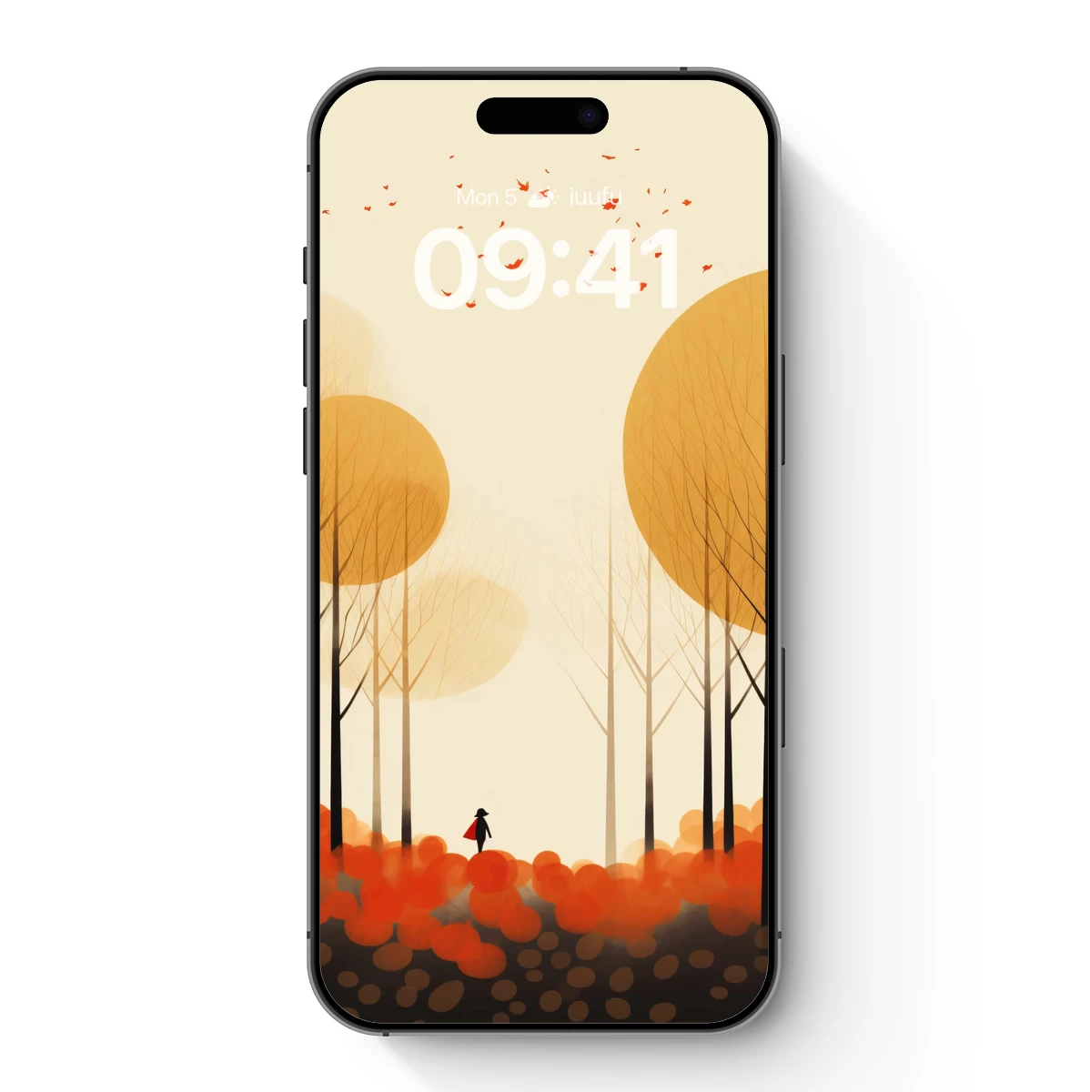 Autumnal Solitude: A Walk Among Golden Trees