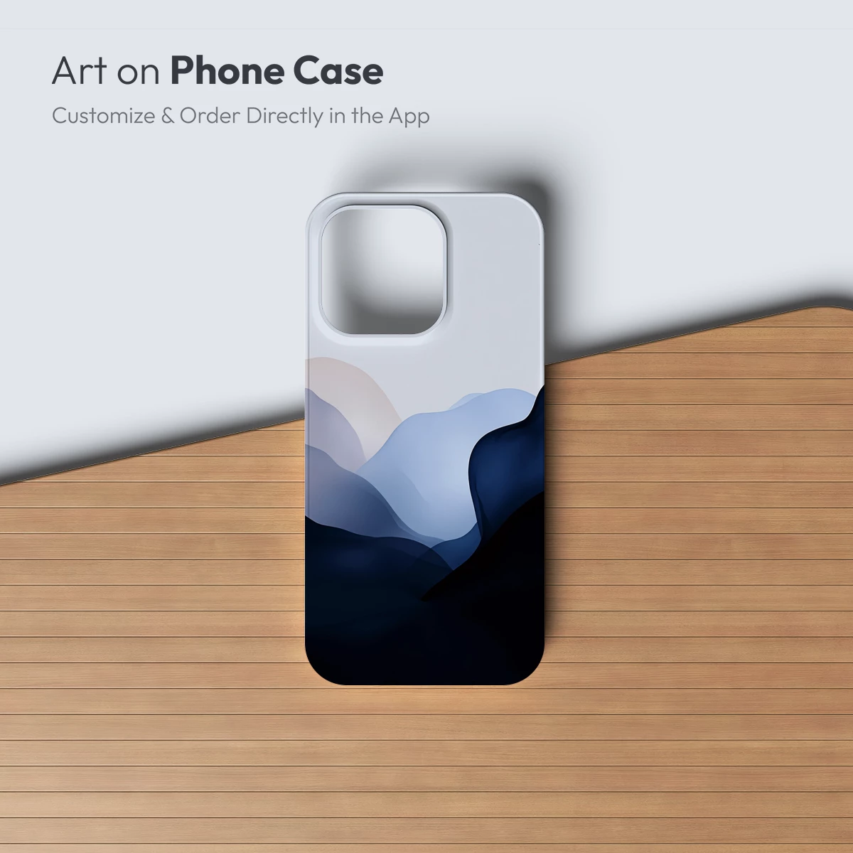 Ethereal Mountain Layers: A Gradient Odyssey - Image 3