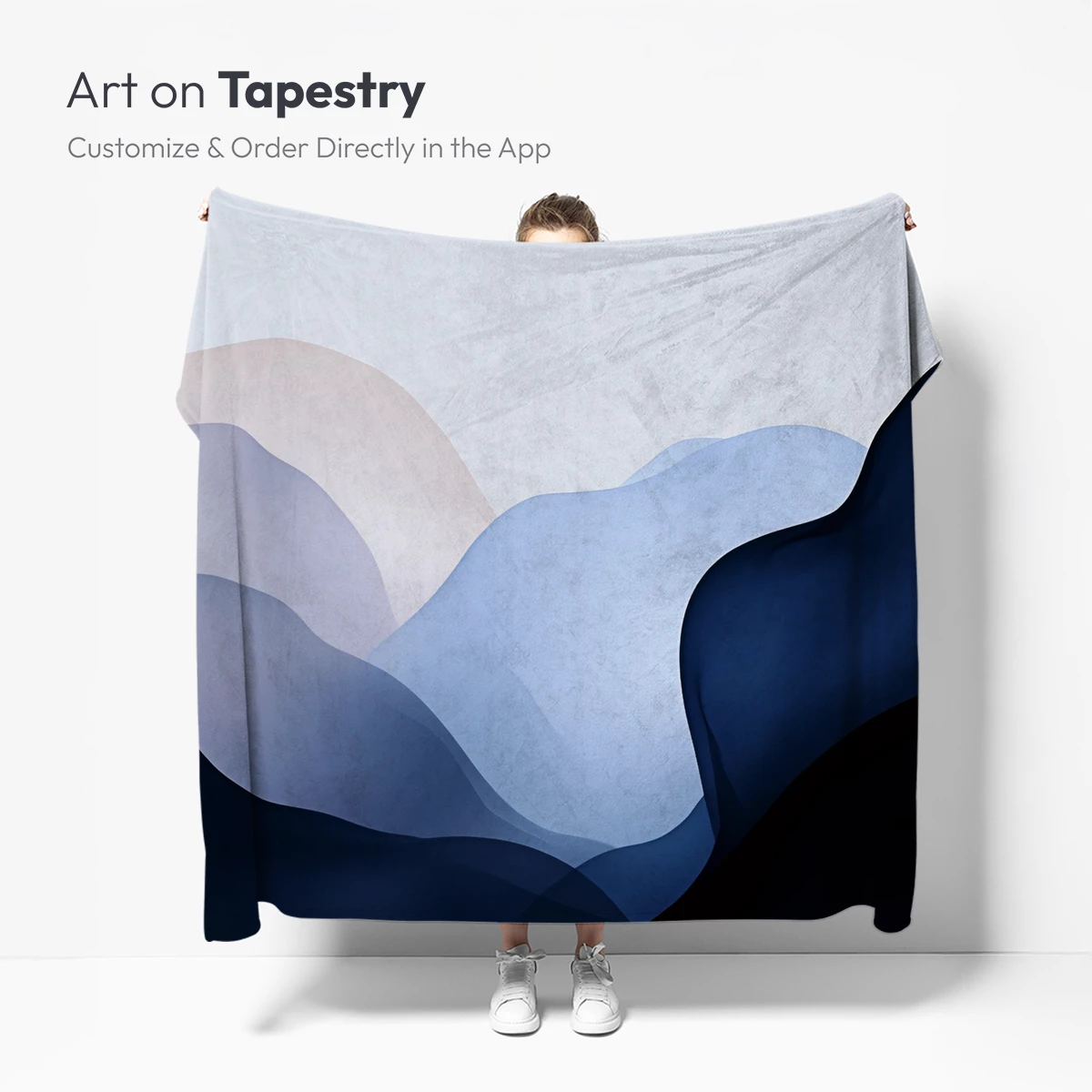 Ethereal Mountain Layers: A Gradient Odyssey - Image 5