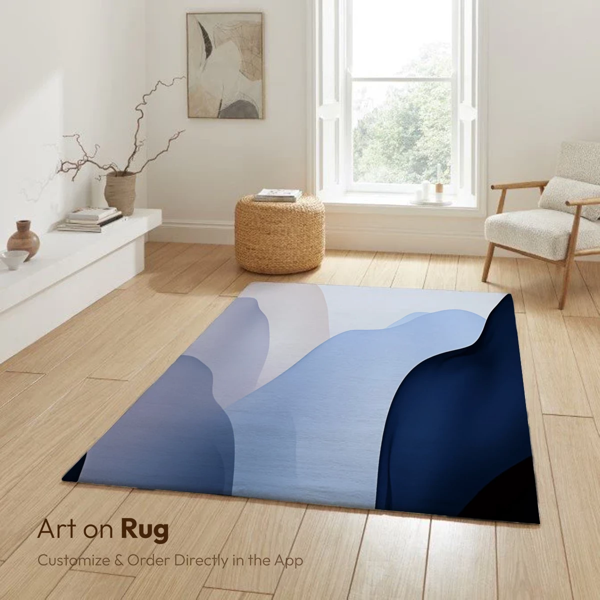 Ethereal Mountain Layers: A Gradient Odyssey - Image 6