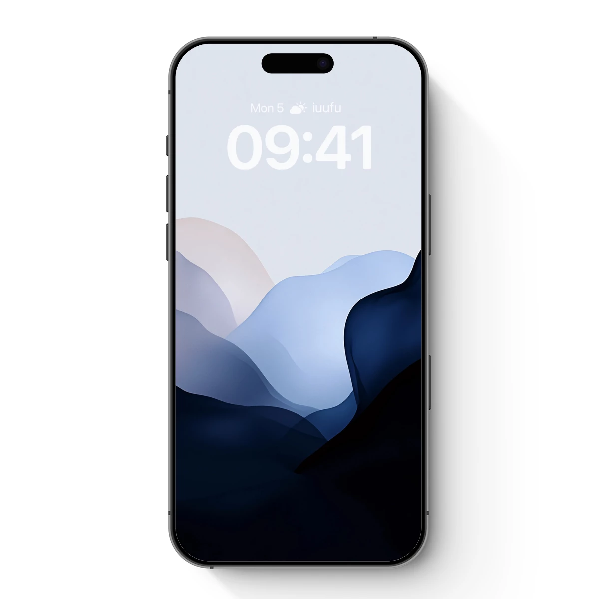 Ethereal Mountain Layers: A Gradient Odyssey