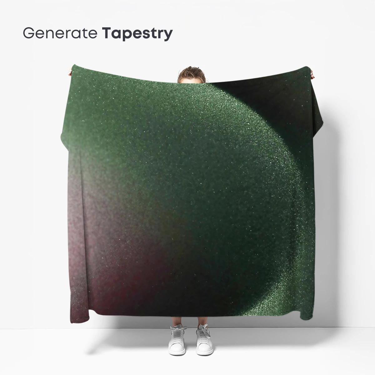 Ethereal Green Waves: A Textured Odyssey - Image 5