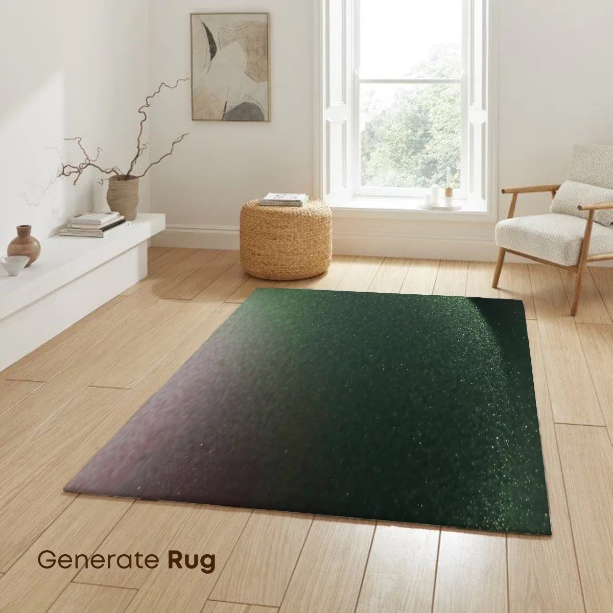 Ethereal Green Waves: A Textured Odyssey - Image 6