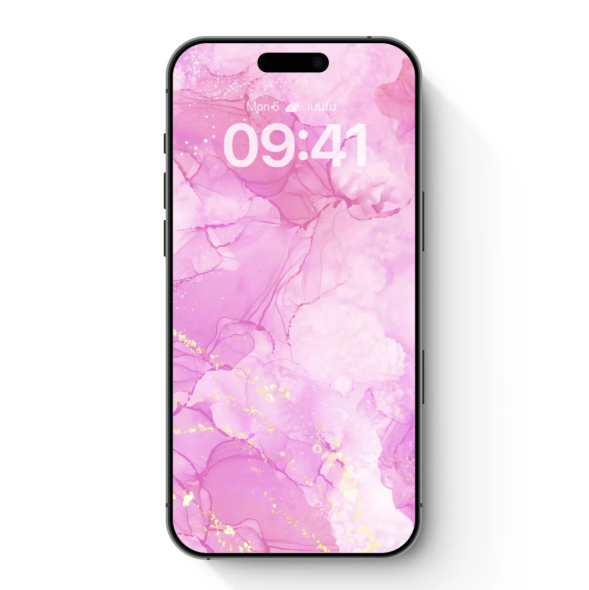 Ethereal Pink Marble Veins