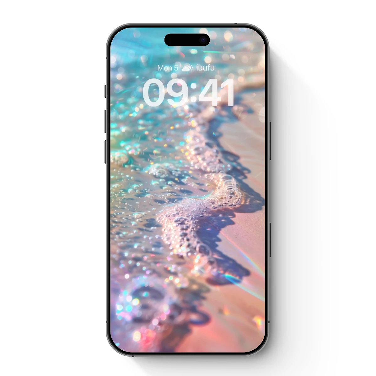 Iridescent Bubble Symphony