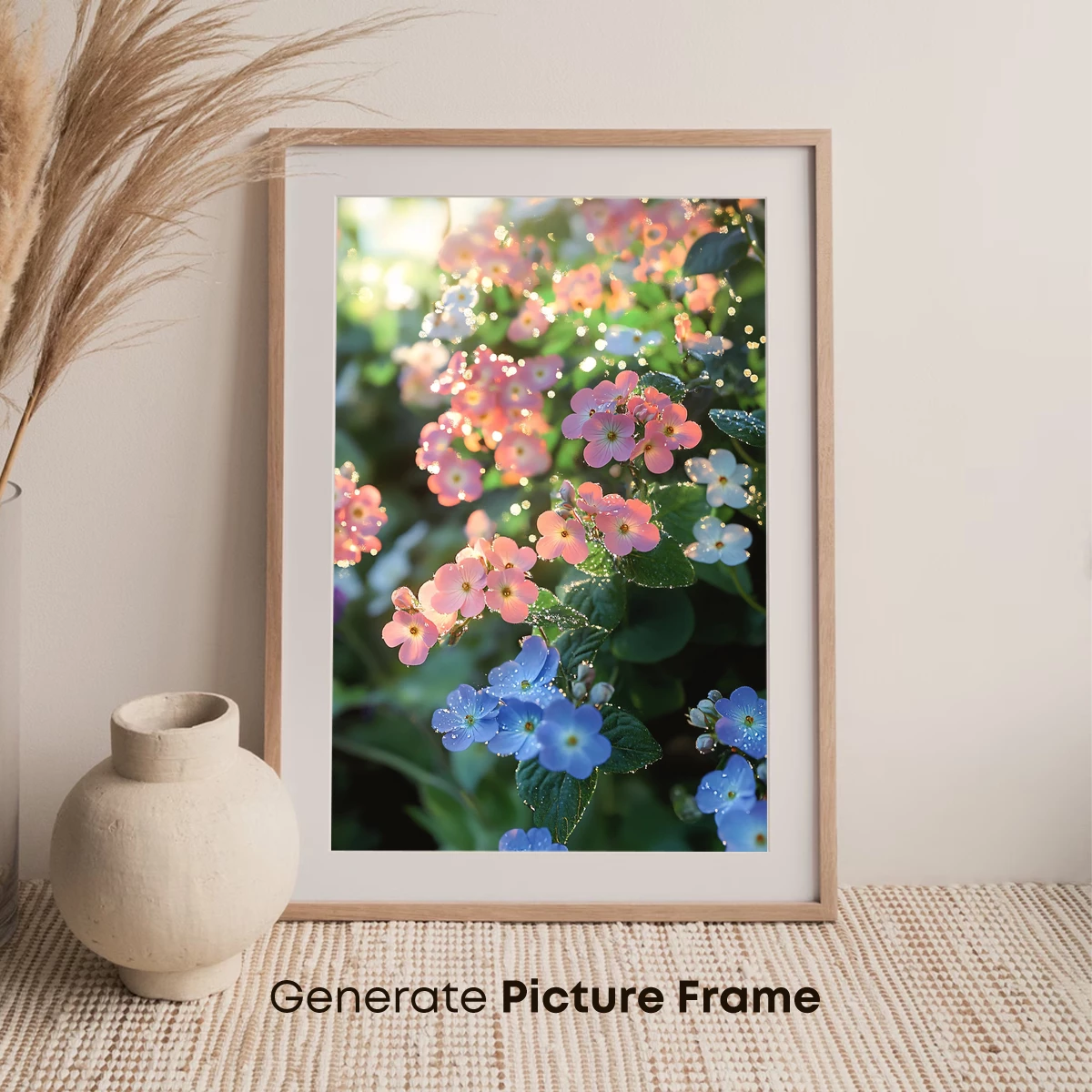 Dew-Kissed Floral Symphony - Image 7