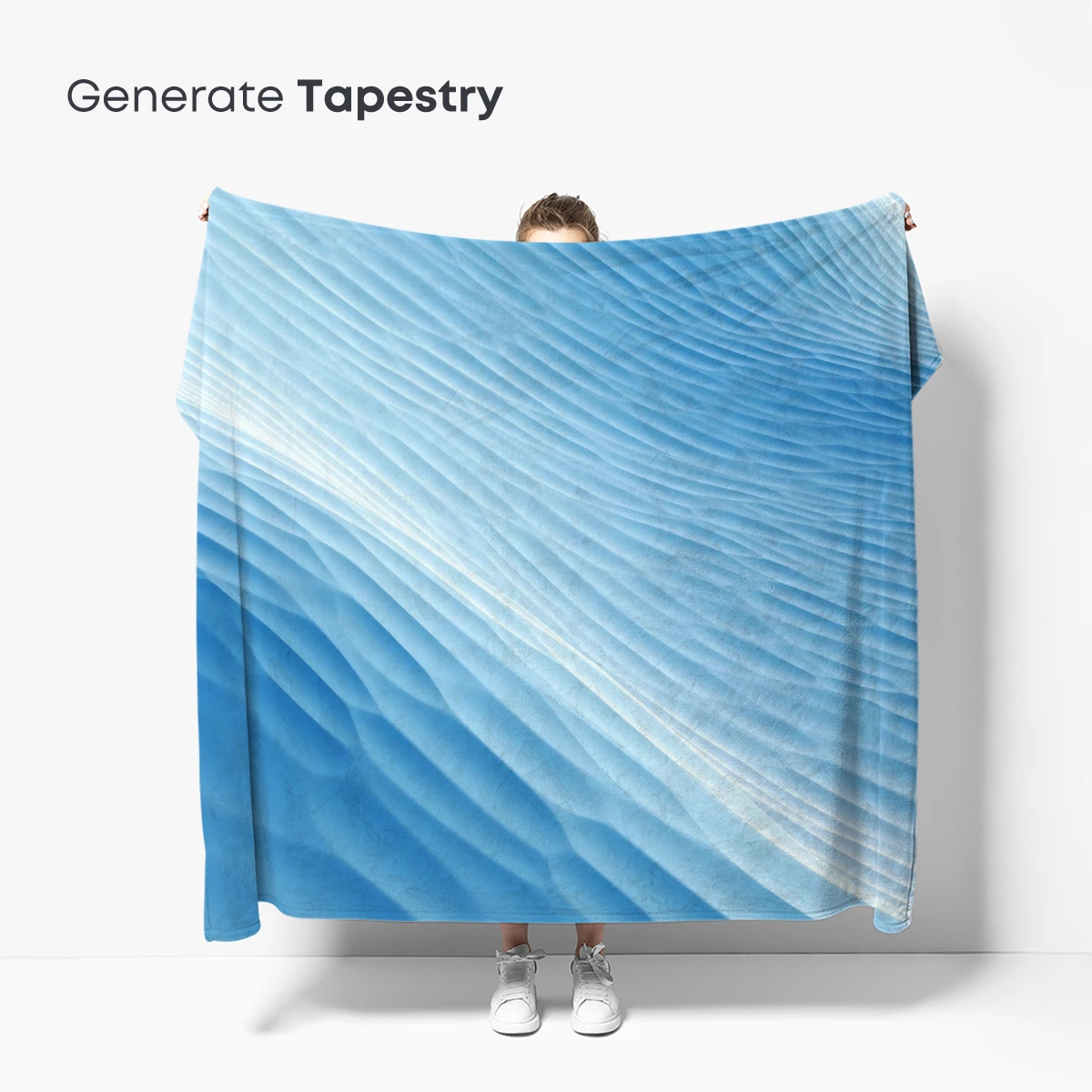 Ethereal Blue Dunes: A Symphony of Sand and Light - Image 5