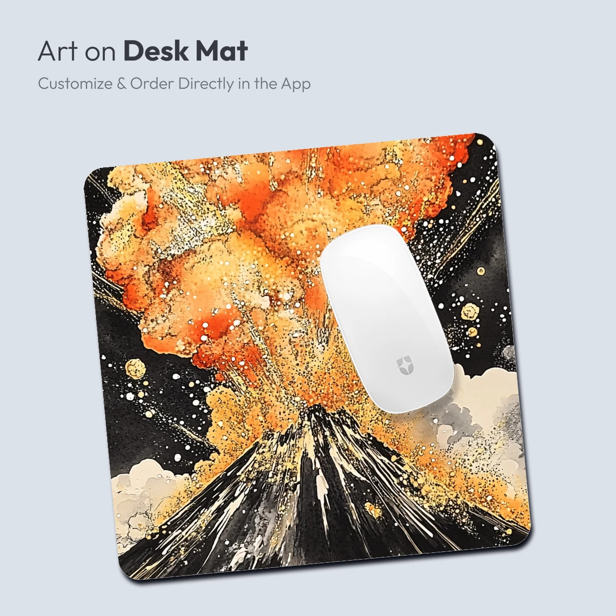 Erupting Volcano in Cosmic Splendor - Image 4