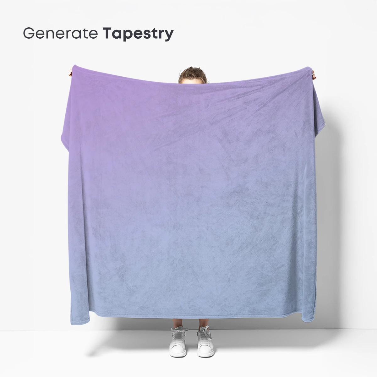 Gradient Serenity: Purple to Blue Harmony - Image 5