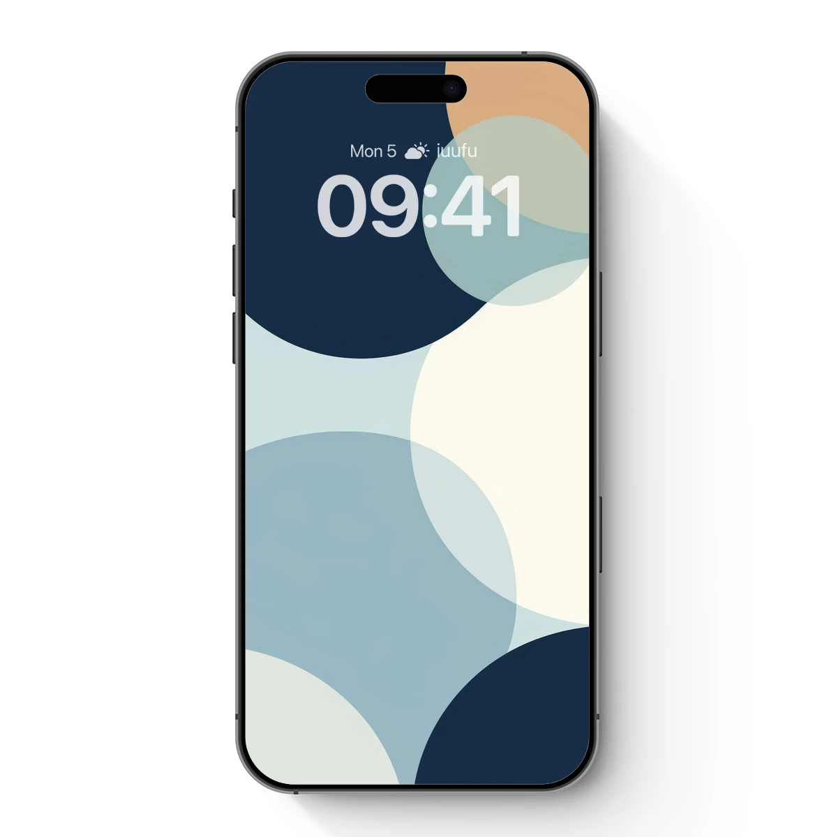 Abstract Harmony: Interlocking Circles in Soft Tones