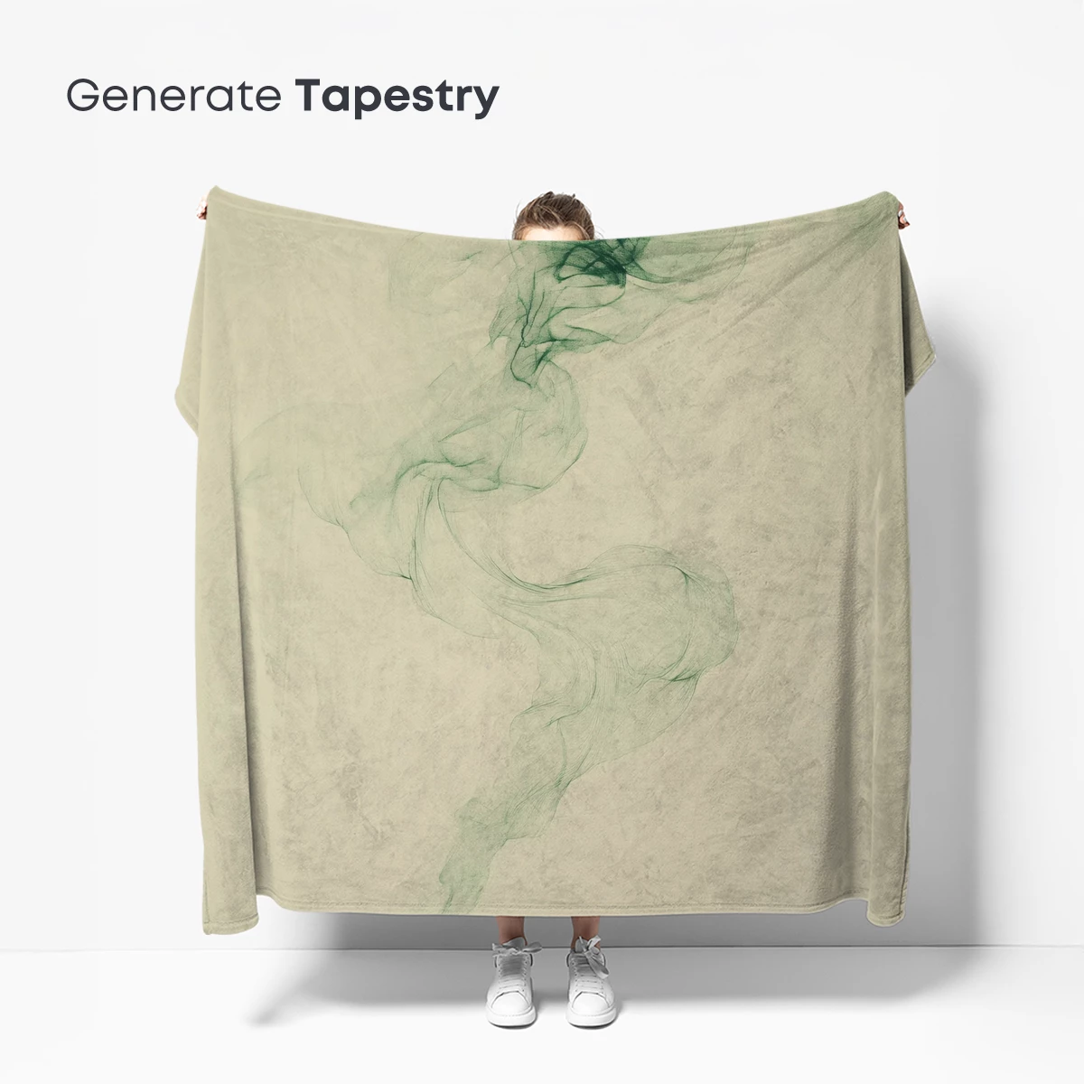 Ethereal Smoke Dance: Abstract Flow in Sepia Tones - Image 5