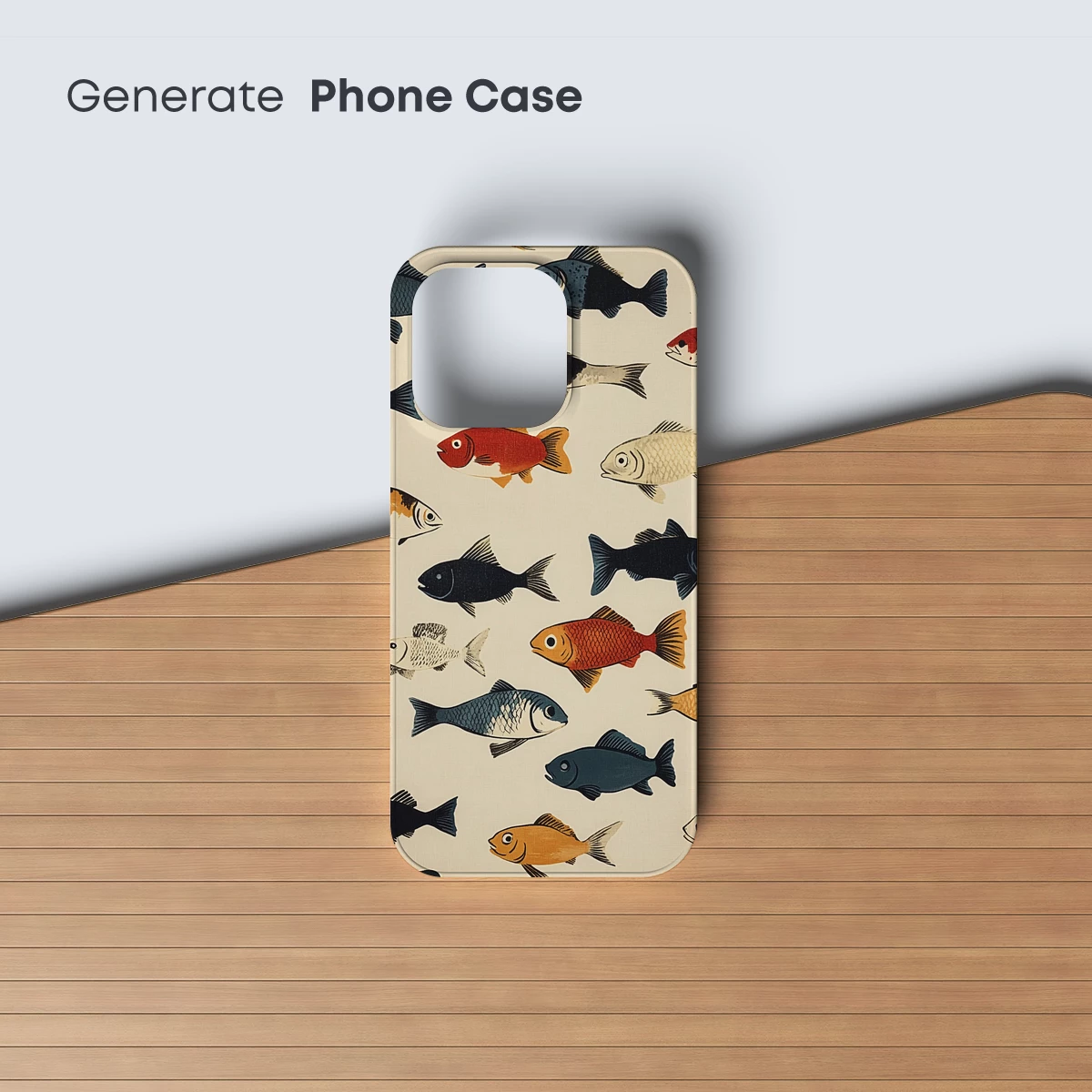 Aquatic Symphony: Colorful Fish Illustration - Image 3