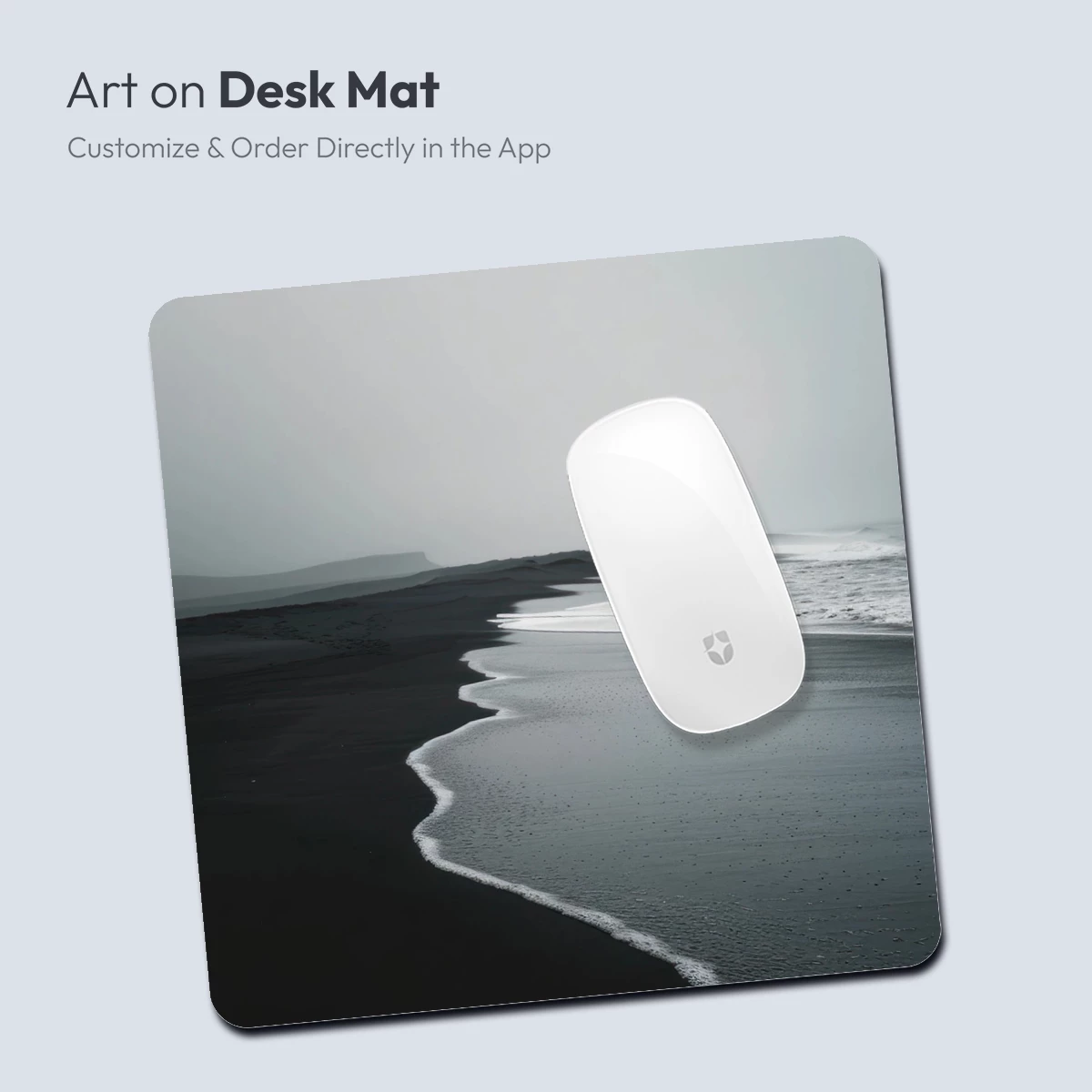 Eternal Black Sands: Misty Coastal Serenity - Image 4