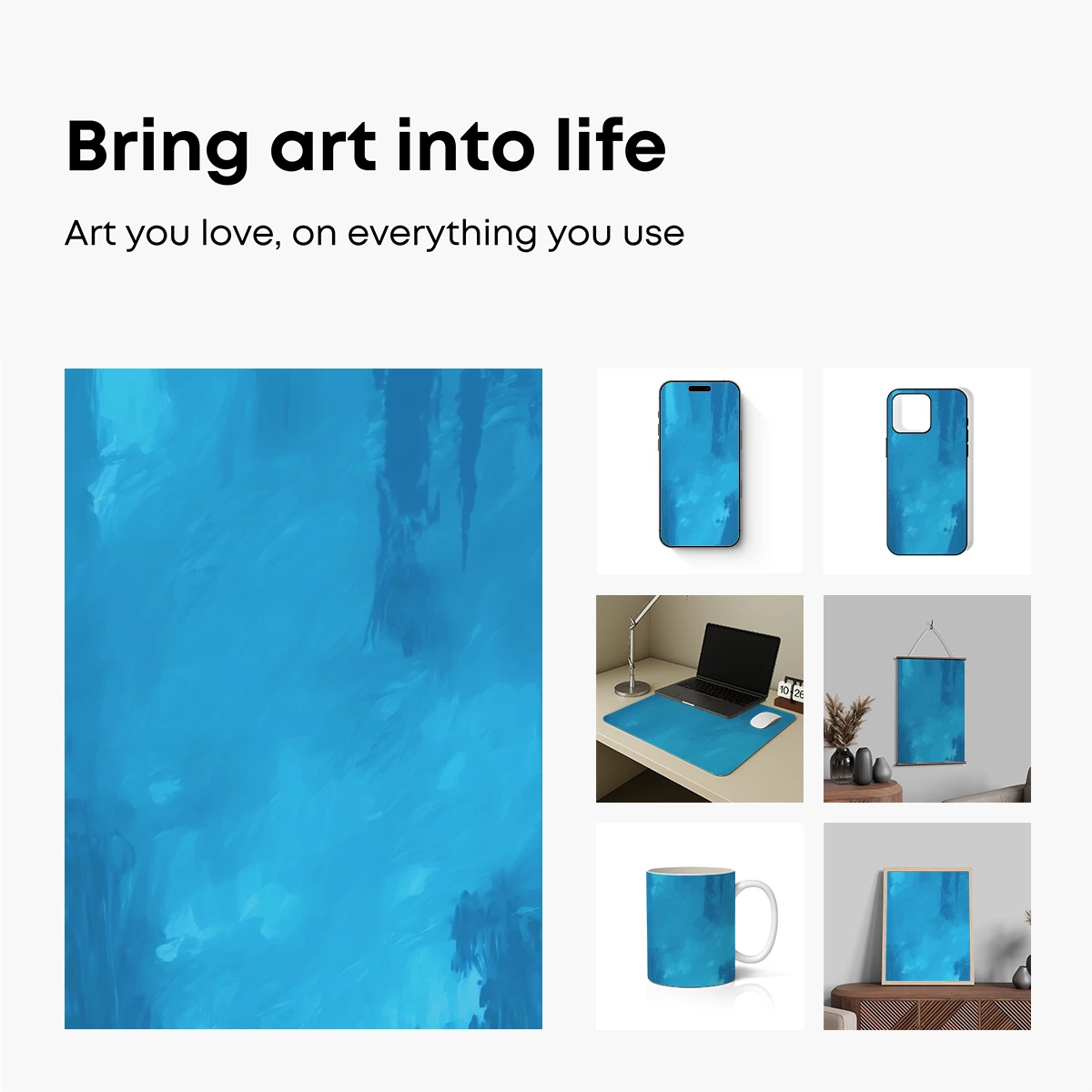 Azure Abyss: Ethereal Depths of Blue - Image 2