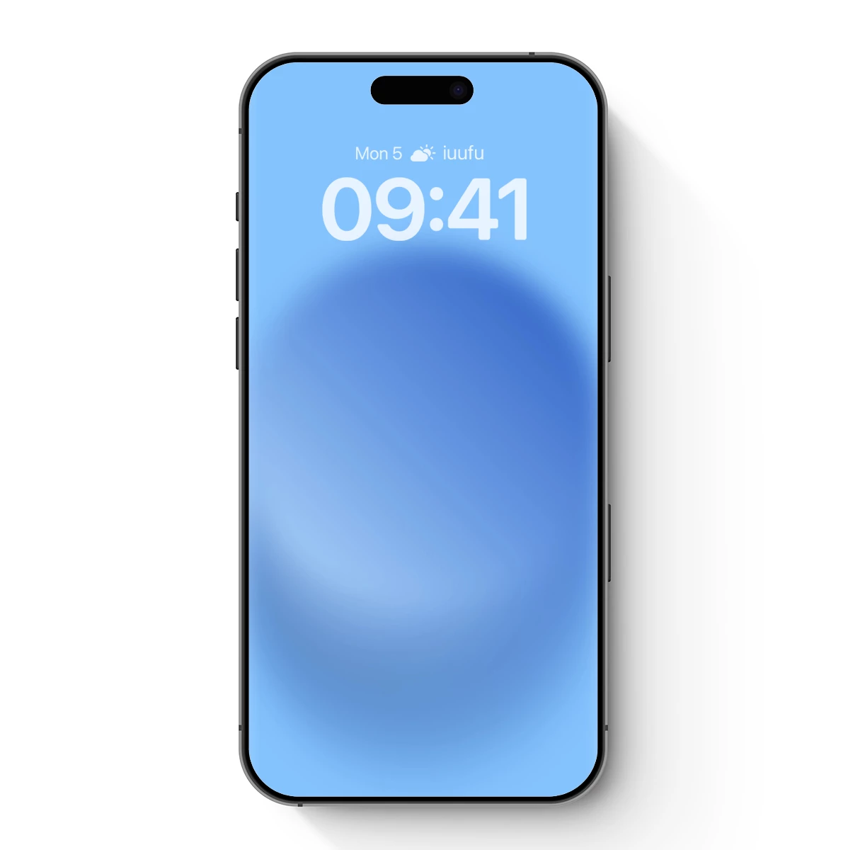 Ethereal Blue Gradient: A Study in Soft Focus