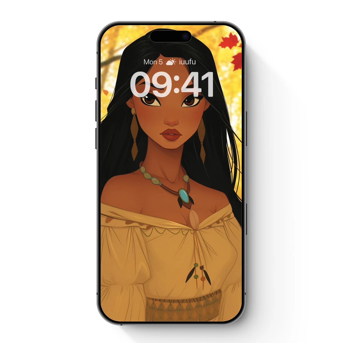 Autumnal Princess in Warm Hues