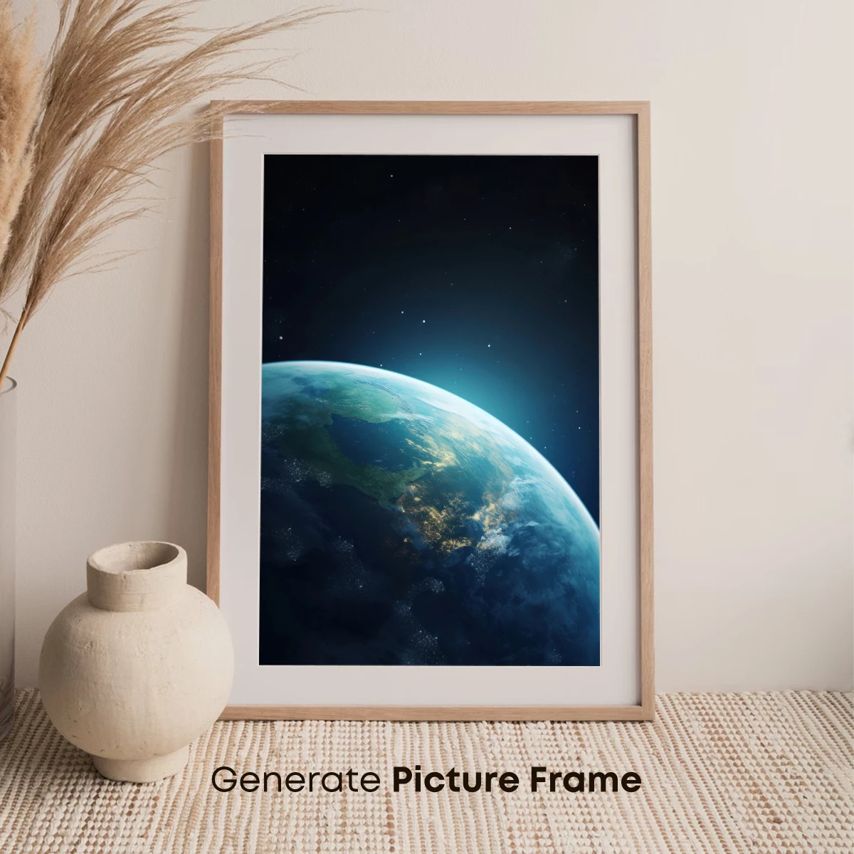 Eternal Blue Horizon: Earth's Serene Glow - Image 7