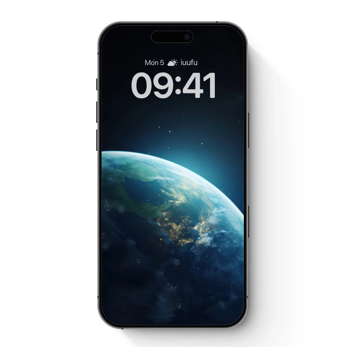 Eternal Blue Horizon: Earth's Serene Glow