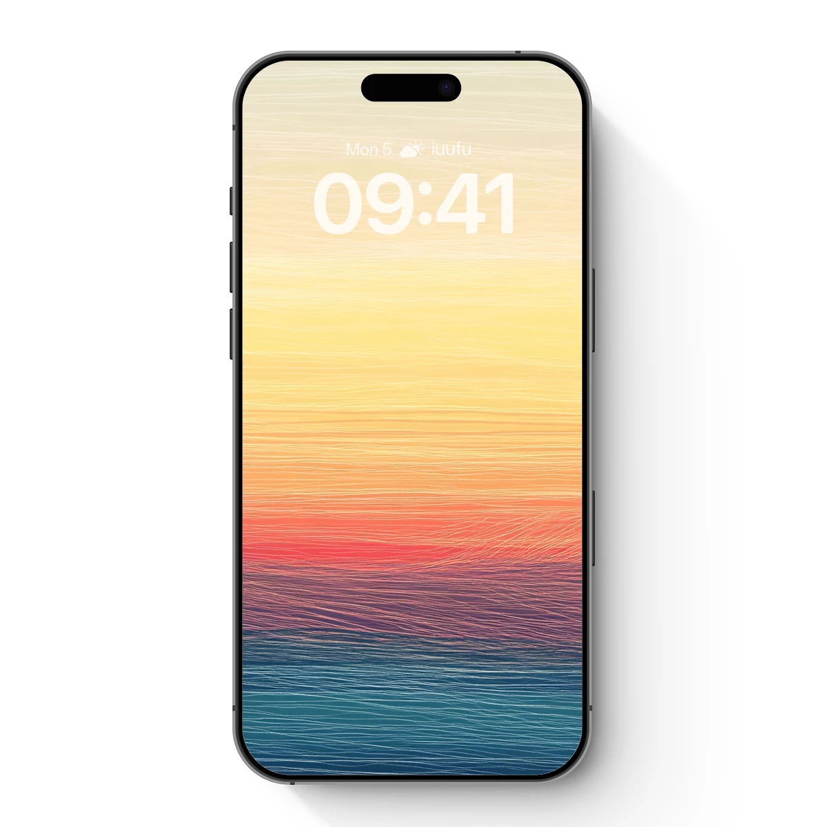 Horizon’s Symphony: Gradient Sunset Over Calm Waters Horizon's Symphony: Gradient Sunset Over Calm Waters