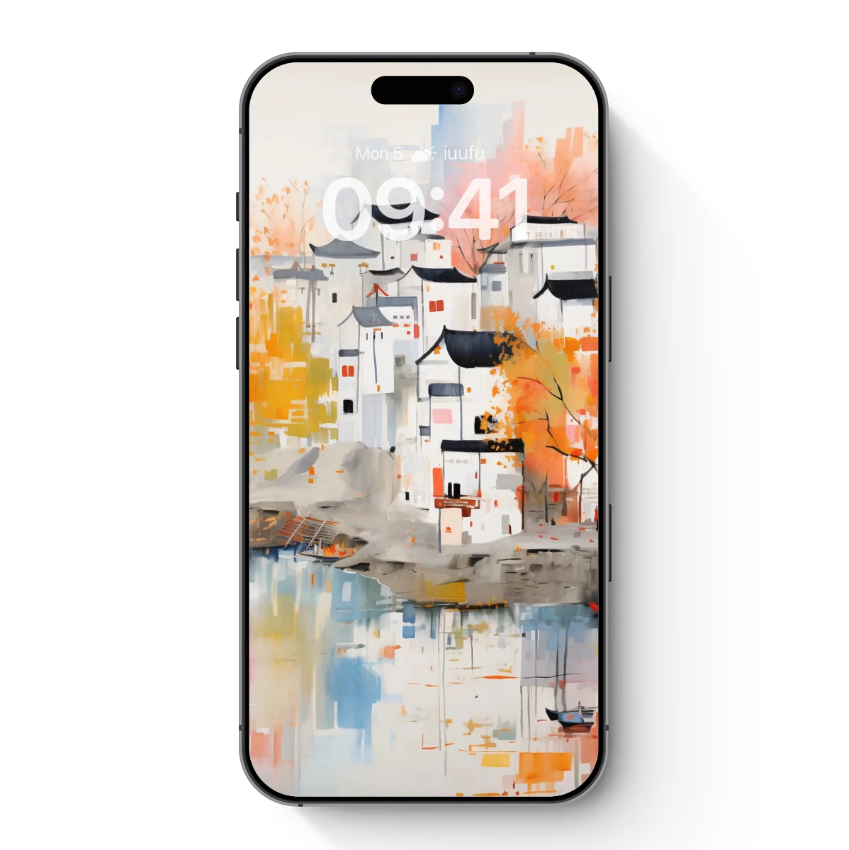 Autumnal Reflections in Ancient Village