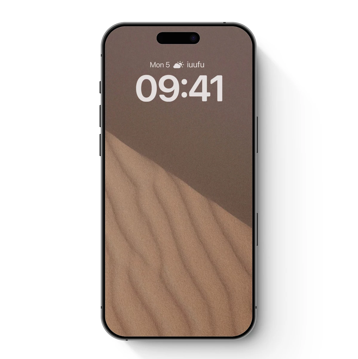 Desert Ripples: Sand's Elegance in Minimalist Form