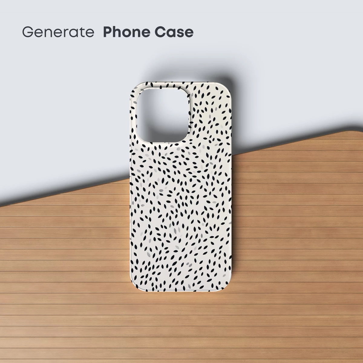 Abstract Leaf Whispers: Monochrome Elegance - Image 3