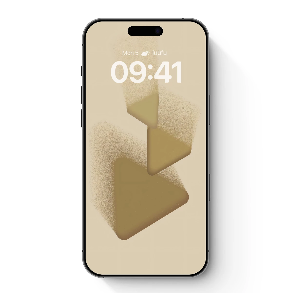 Dust-Embraced Triangles: A Study in Ephemeral Geometry