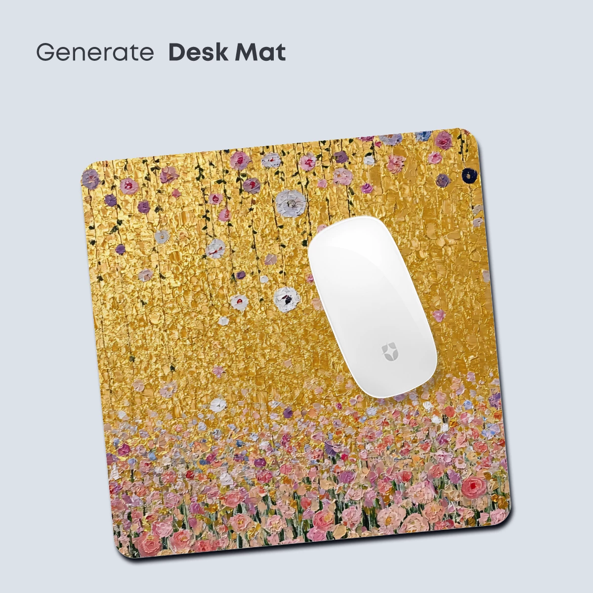 Golden Bloom Symphony: A Floral Cascade in Impressionist Style - Image 4