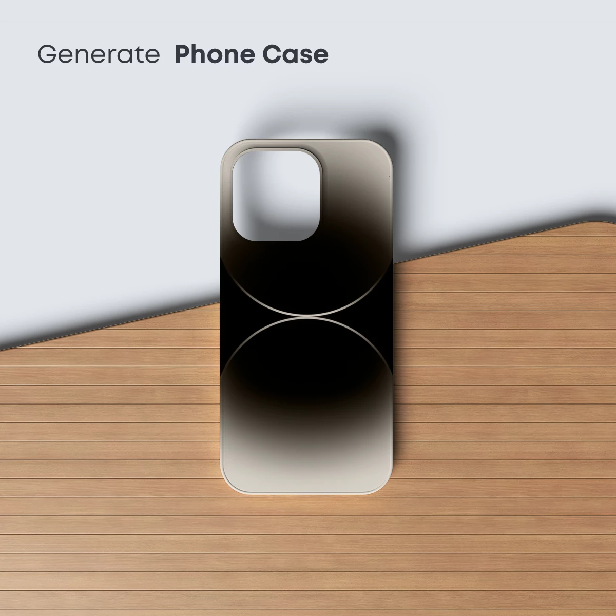 Eclipse of Shadows: Dual Circles in Monochrome - Image 3