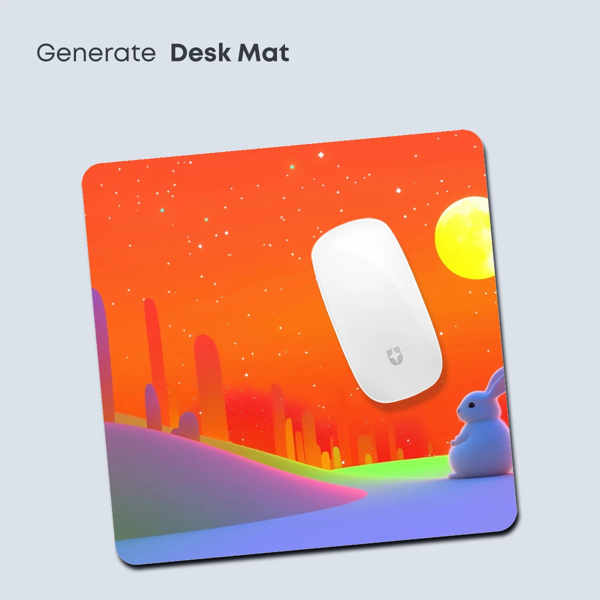 Lunar Rabbit in Neon Wonderland - Image 4