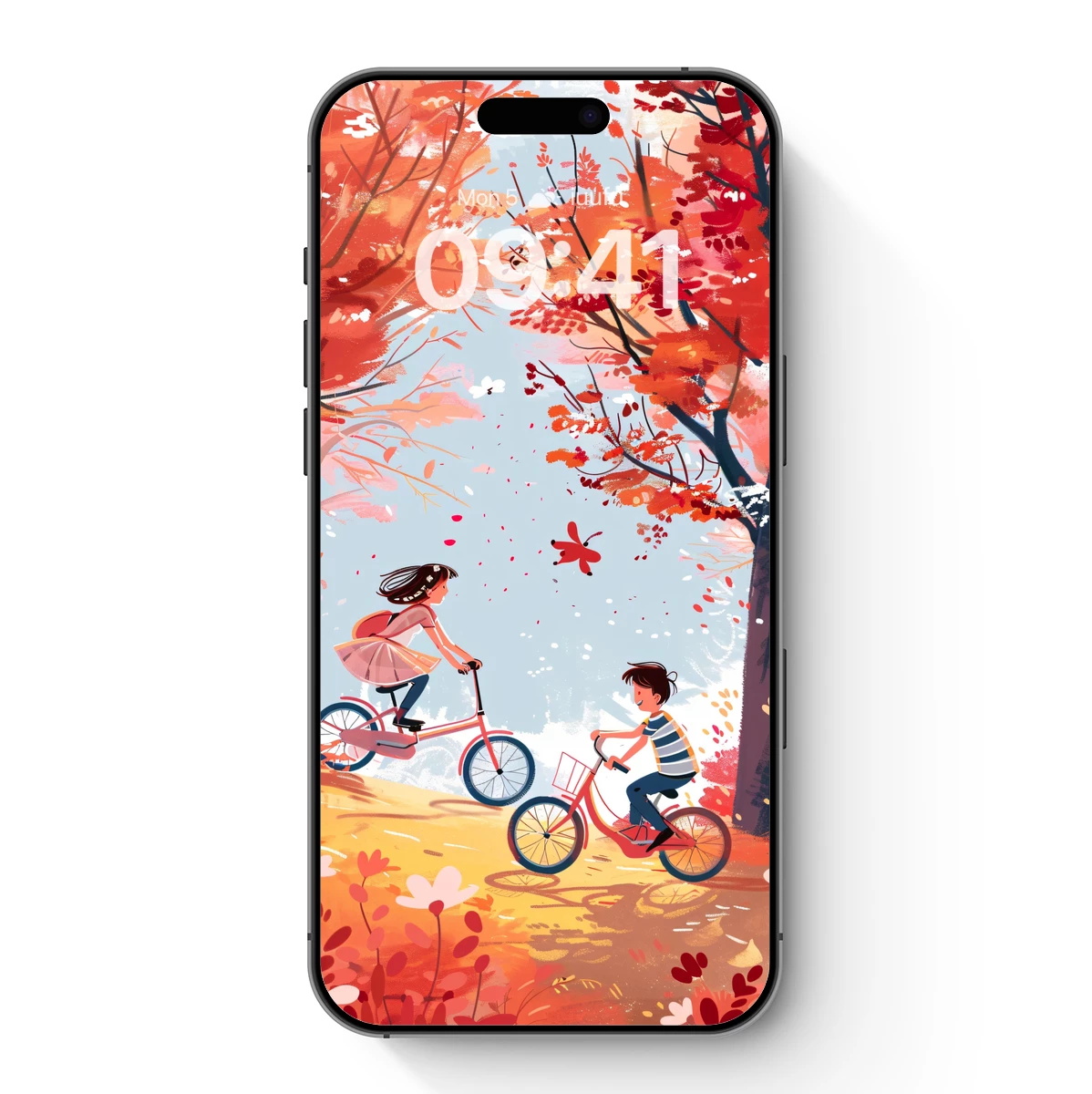 Autumn Bike Ride: Whimsical Fall Adventure