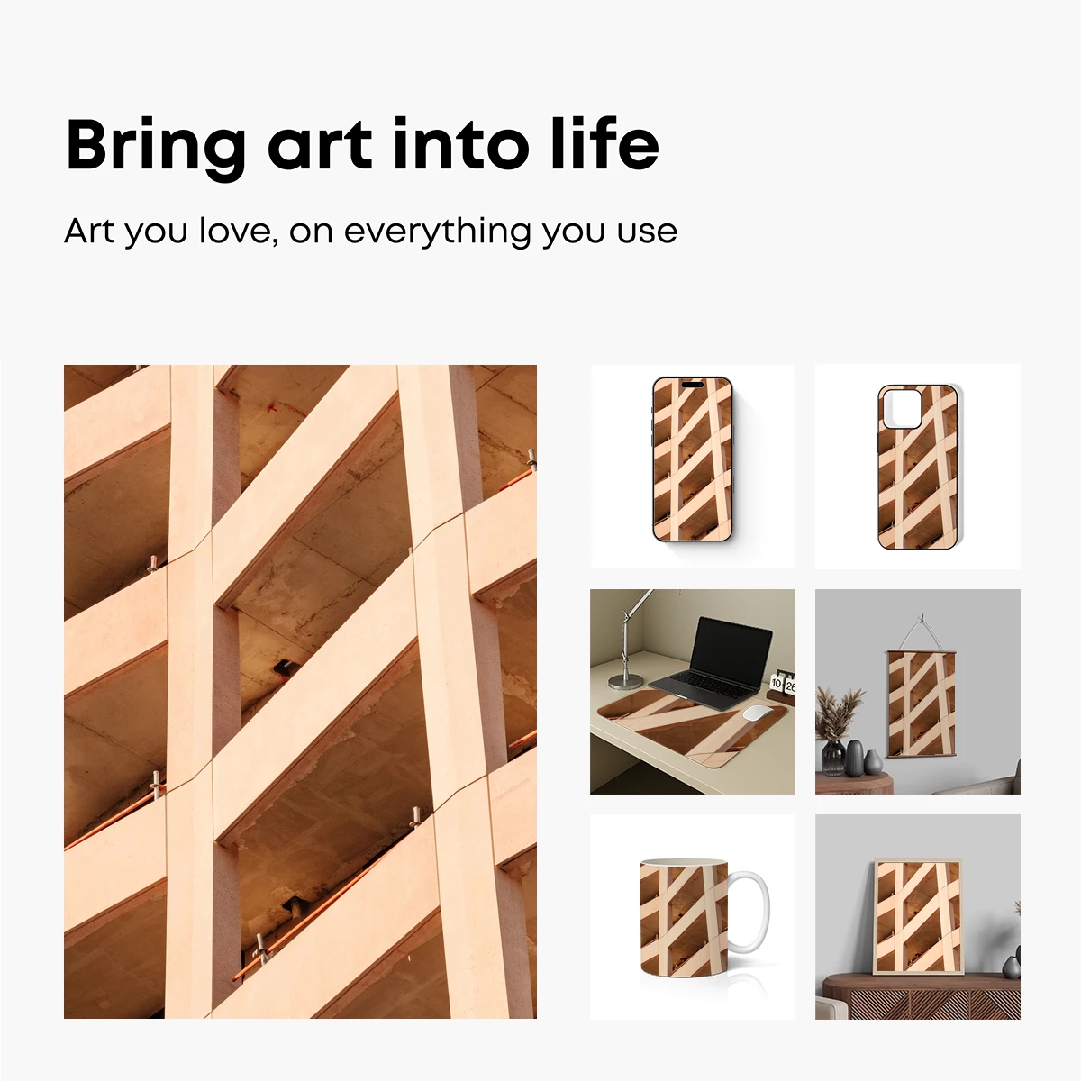 Concrete Symmetry: Urban Grid Elegance Concrete Symmetry: Urban Grid Elegance