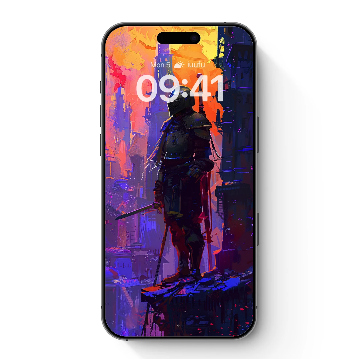 Cyberpunk Samurai: Neon Blade at Dusk