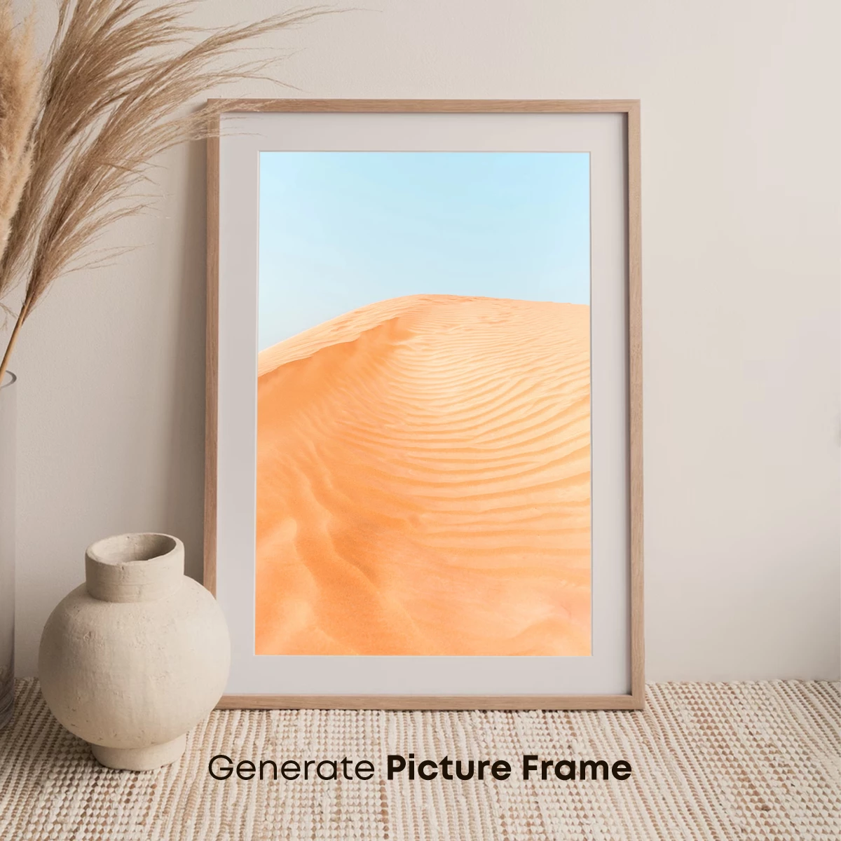 Desert Dunes in Serene Orange - Image 7