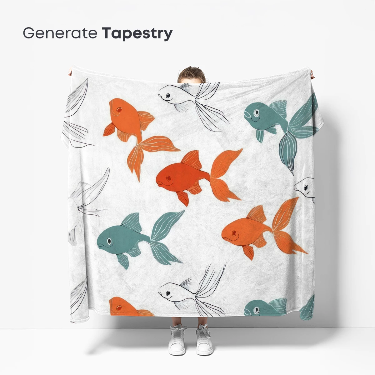 Aquatic Harmony: Colorful Fish Ballet - Image 5