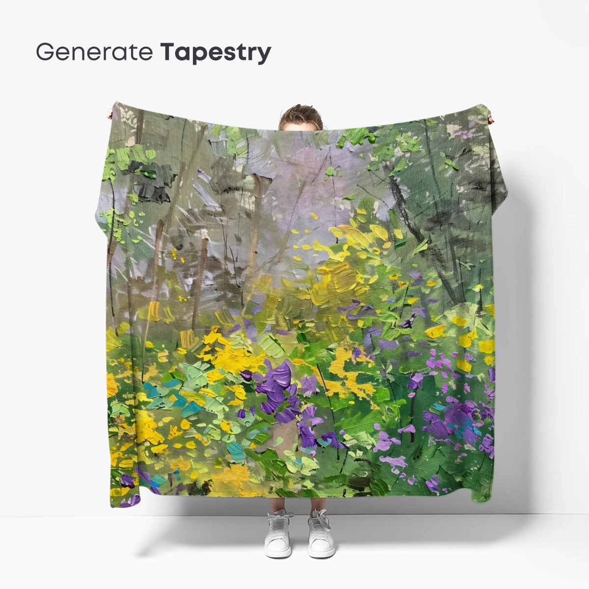Enchanted Forest Bloom: A Symphony of Spring Colors - Image 5