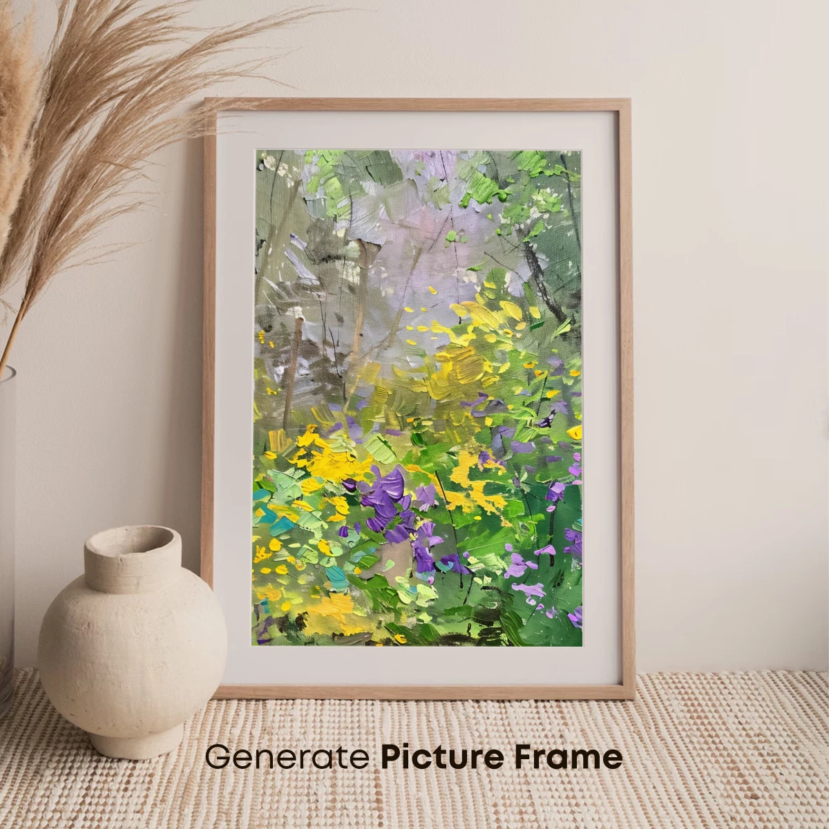 Enchanted Forest Bloom: A Symphony of Spring Colors - Image 7