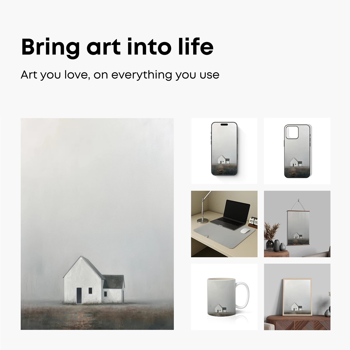 Solitary Mist House: A Foggy Serenity - Image 2