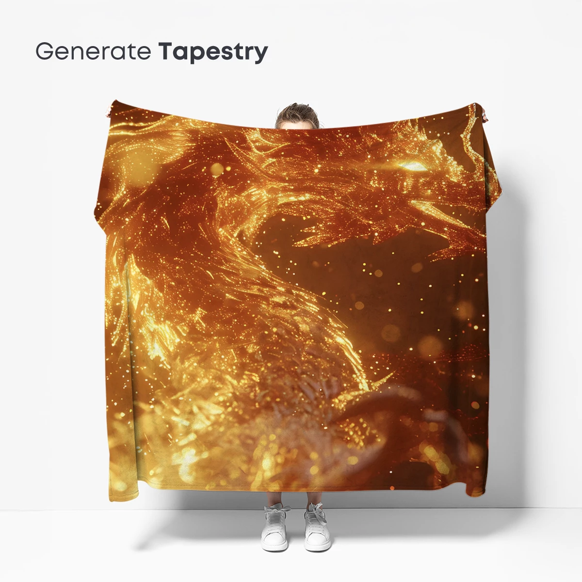 Golden Dragon Ablaze: Mythic Fire Spirit - Image 5