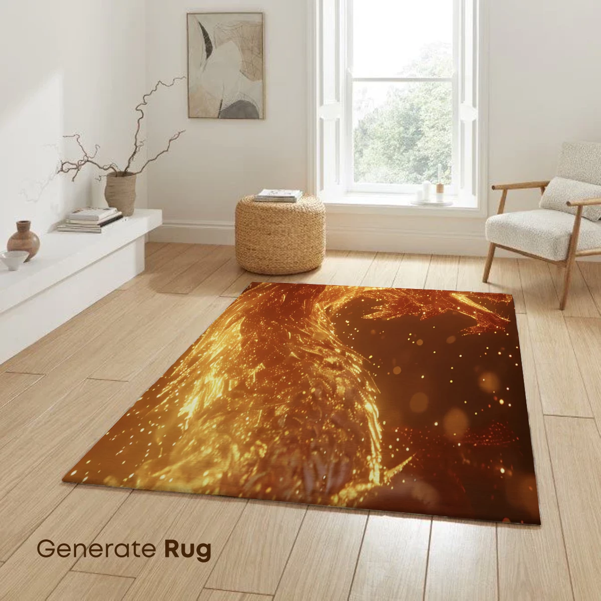 Golden Dragon Ablaze: Mythic Fire Spirit - Image 6