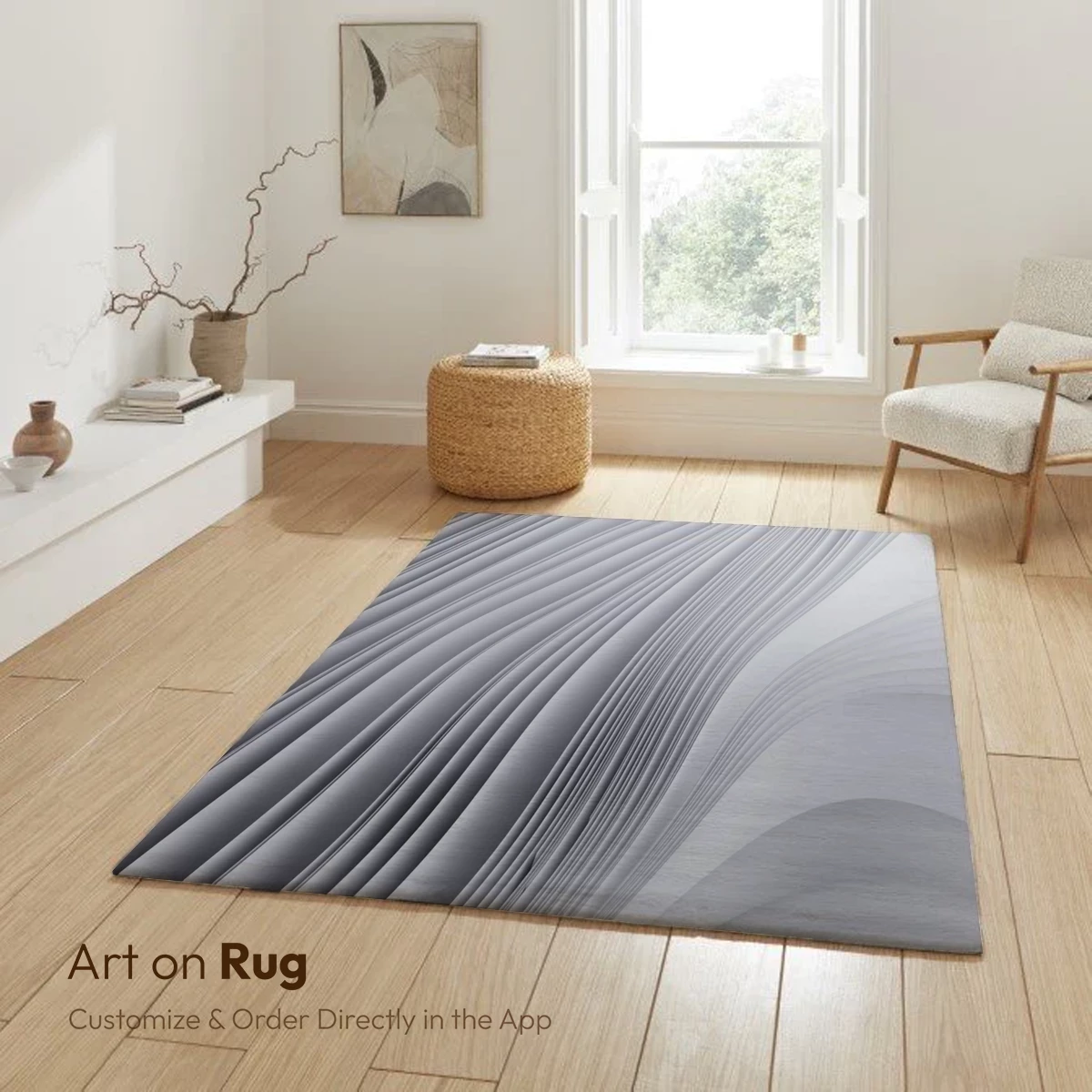 Fluid Silver Waves: A Sculptural Odyssey - Image 6