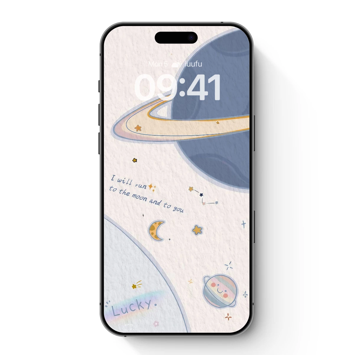 Cosmic Love: Saturn's Whimsical Journey